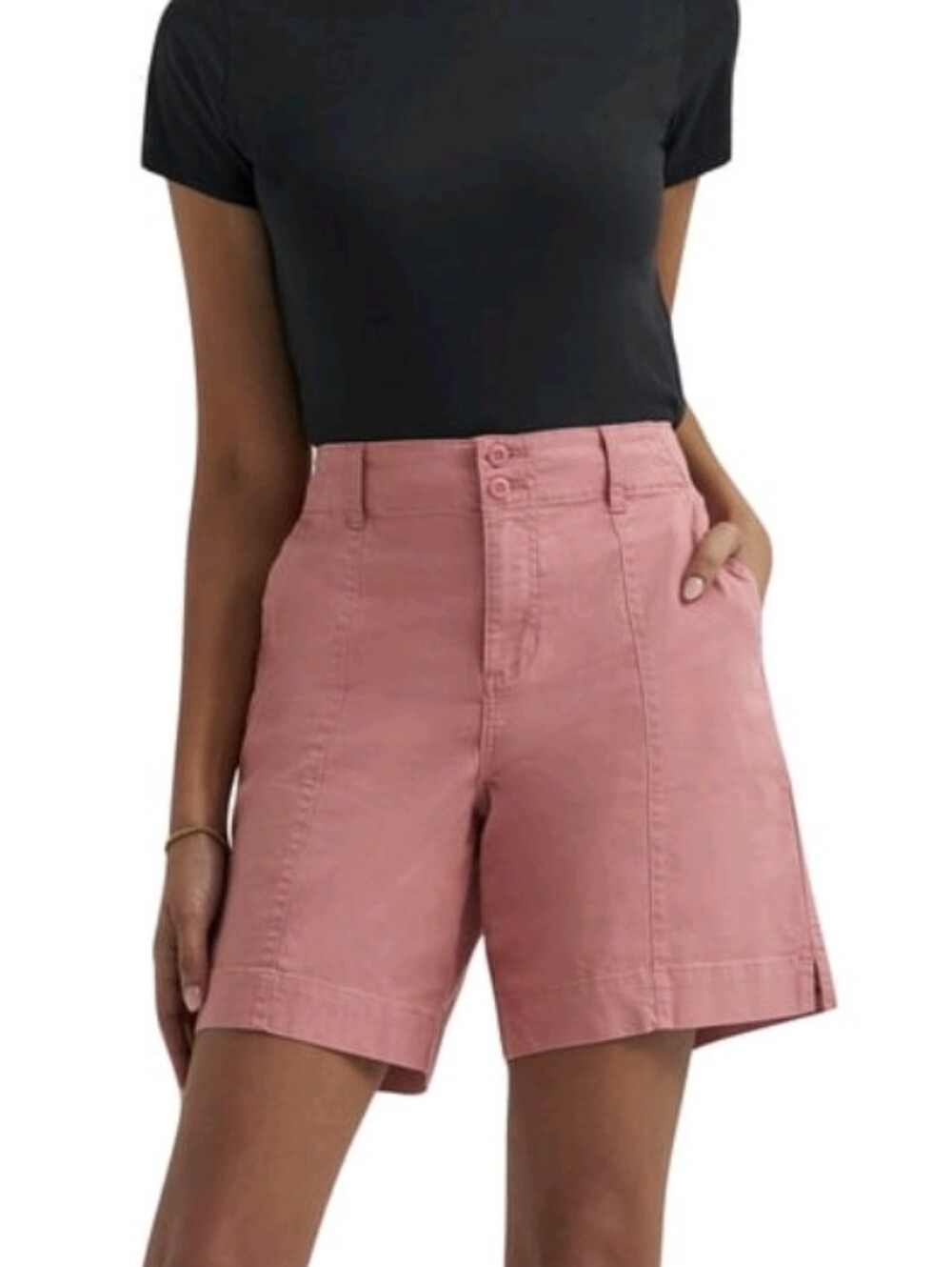 Lee® Women's Mid Rise Bermuda Short, Sizes